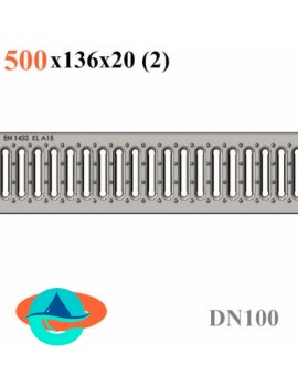 РВ -10.13,6.50 - решетка водоприемная штампованная стальная оцинкованная