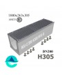 BGU-Z DN200 H305 №5-0 лоток бетонный водоотводный с решеткой чугунной ВЧ-50 кл. E