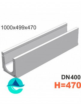 BGU DN400 H470 № 15-0 лоток бетонный водоотводный
